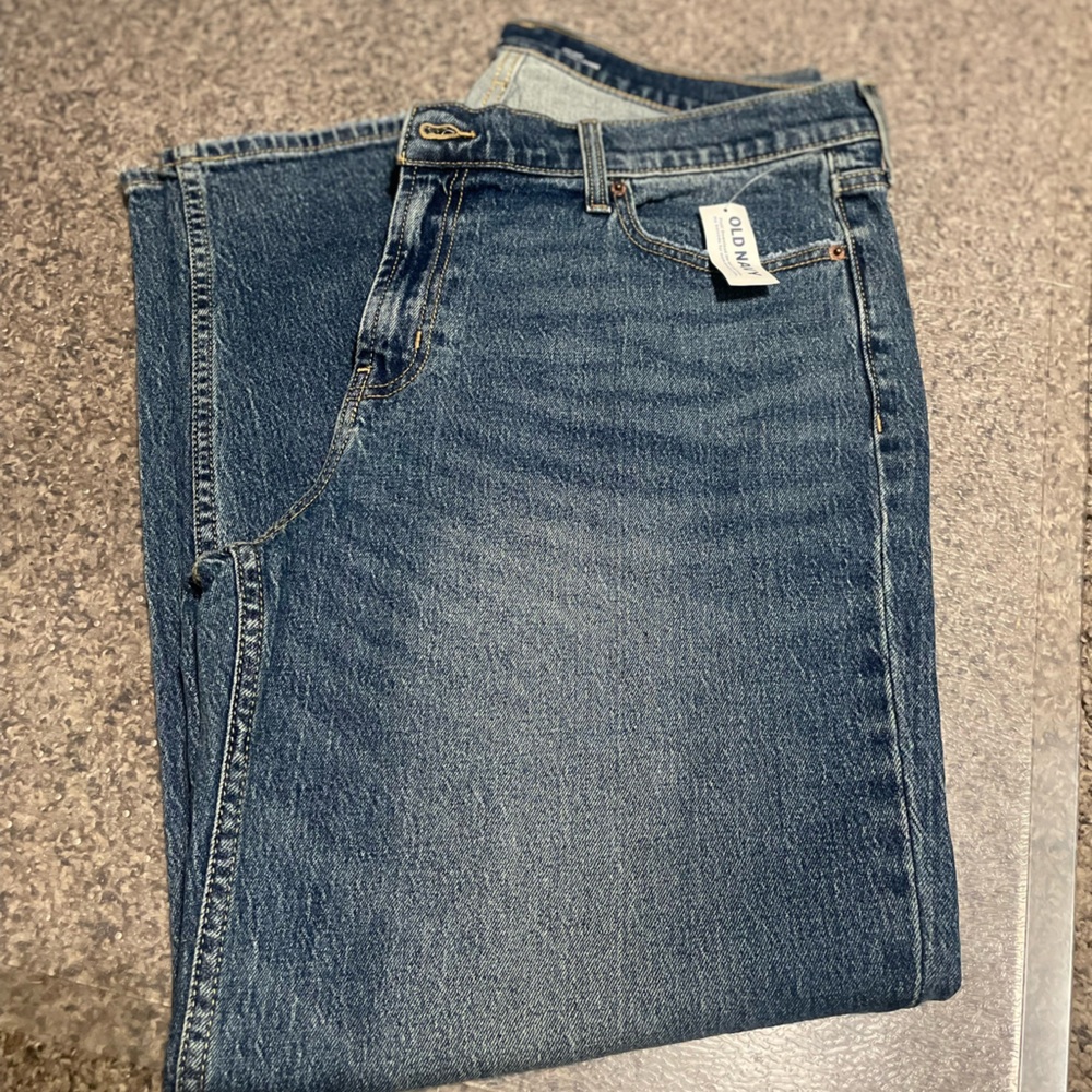 Old Navy Relaxed Fit Blue Jeans